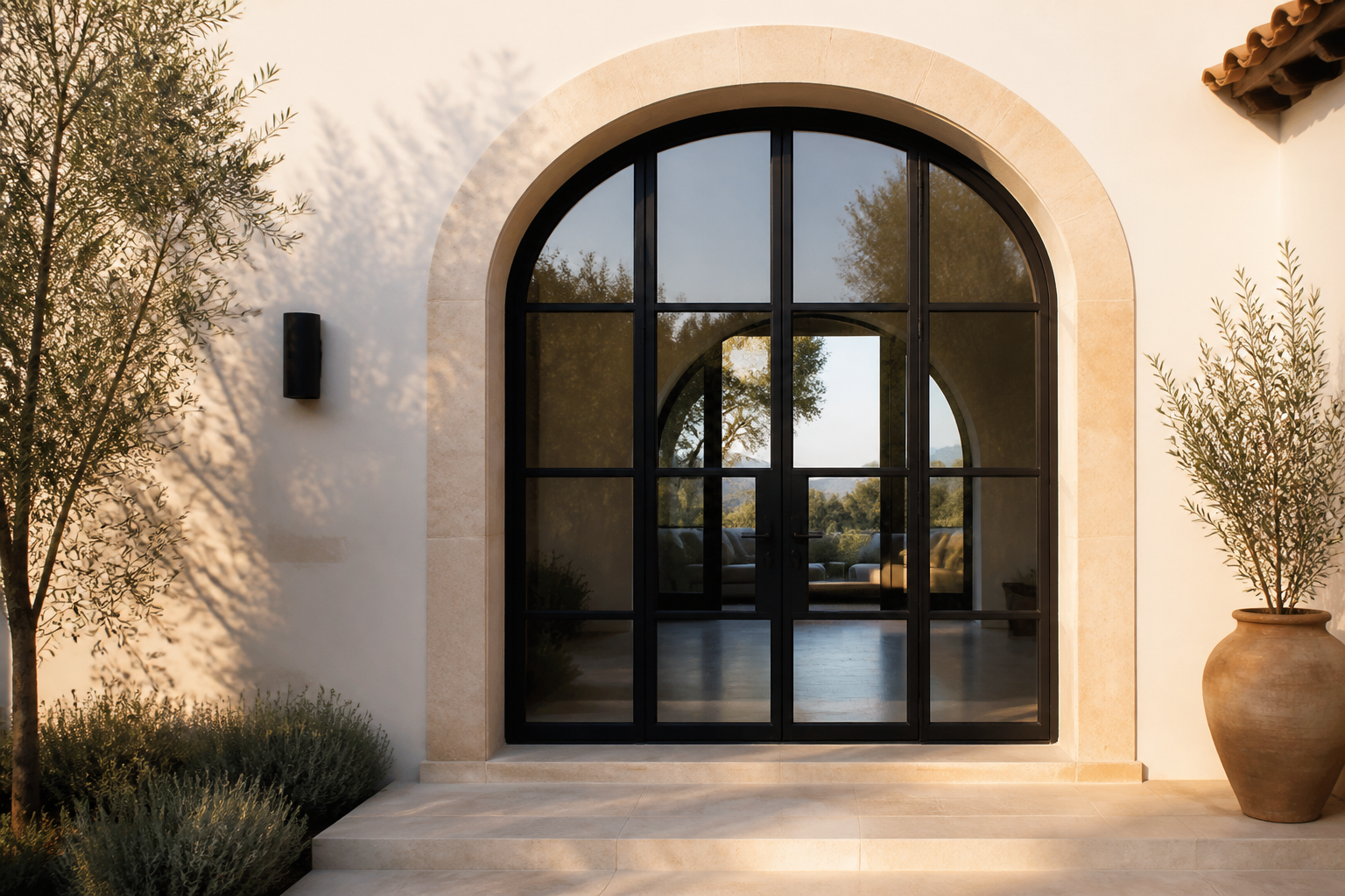 VLX 100 Arched / Custom Door in Tamiami, FL | Sightline Windows & Doors Tamiami - detail 3