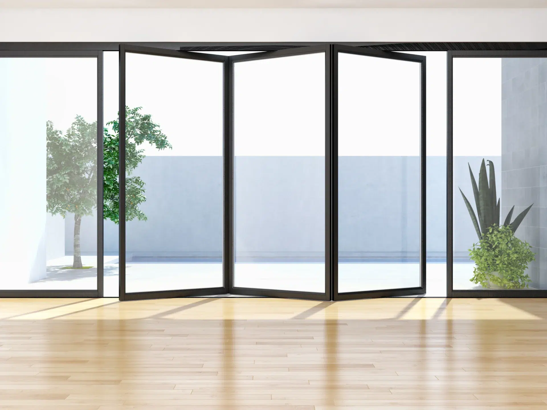 VLX 100 Bifold / Folding Door in Tamiami, FL | Sightline Windows & Doors Tamiami - detail 1