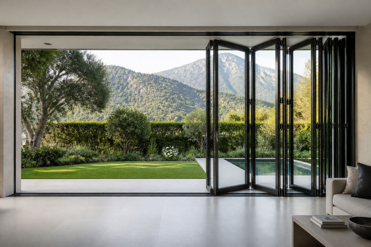 VLX 100 Bifold / Folding Door in Tamiami, FL | Sightline Windows & Doors Tamiami - detail 4