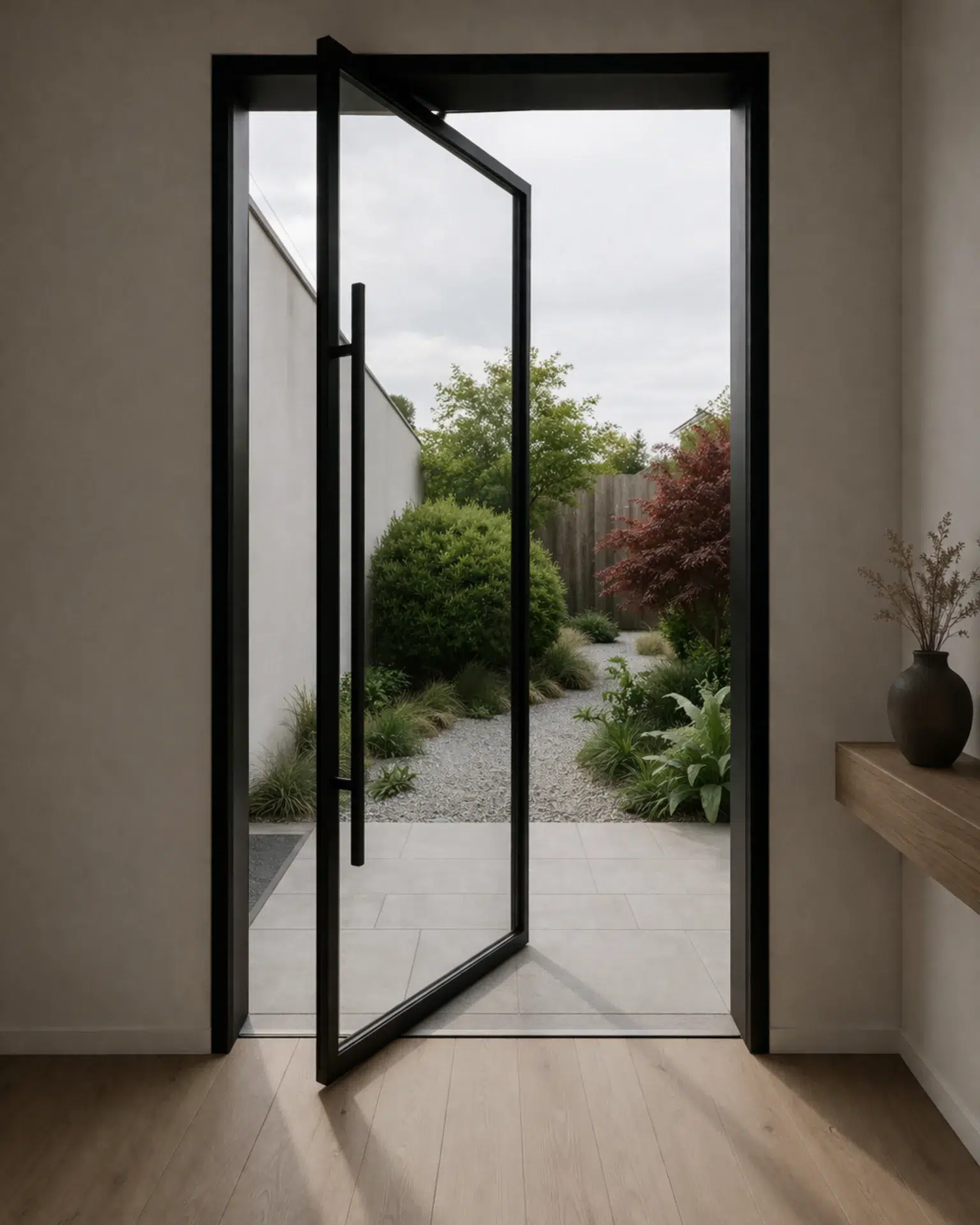 VLX 100 Pivot Door in Tamiami, FL | Sightline Windows & Doors Tamiami - detail 1